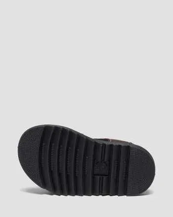 Youth Marlowe Flower Nubuck Strap Sandals