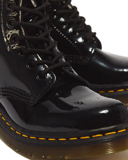 1460 Women's Patent Leather Lace Up Boots