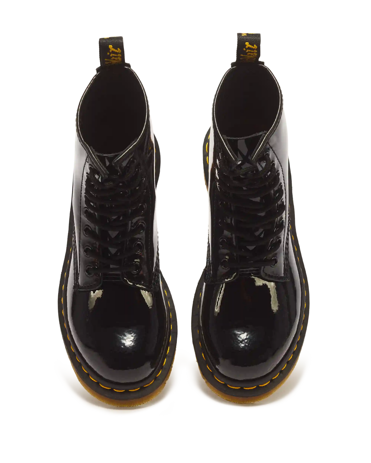 1460 Women's Patent Leather Lace Up Boots