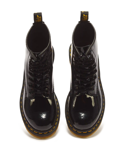 1460 Women's Patent Leather Lace Up Boots