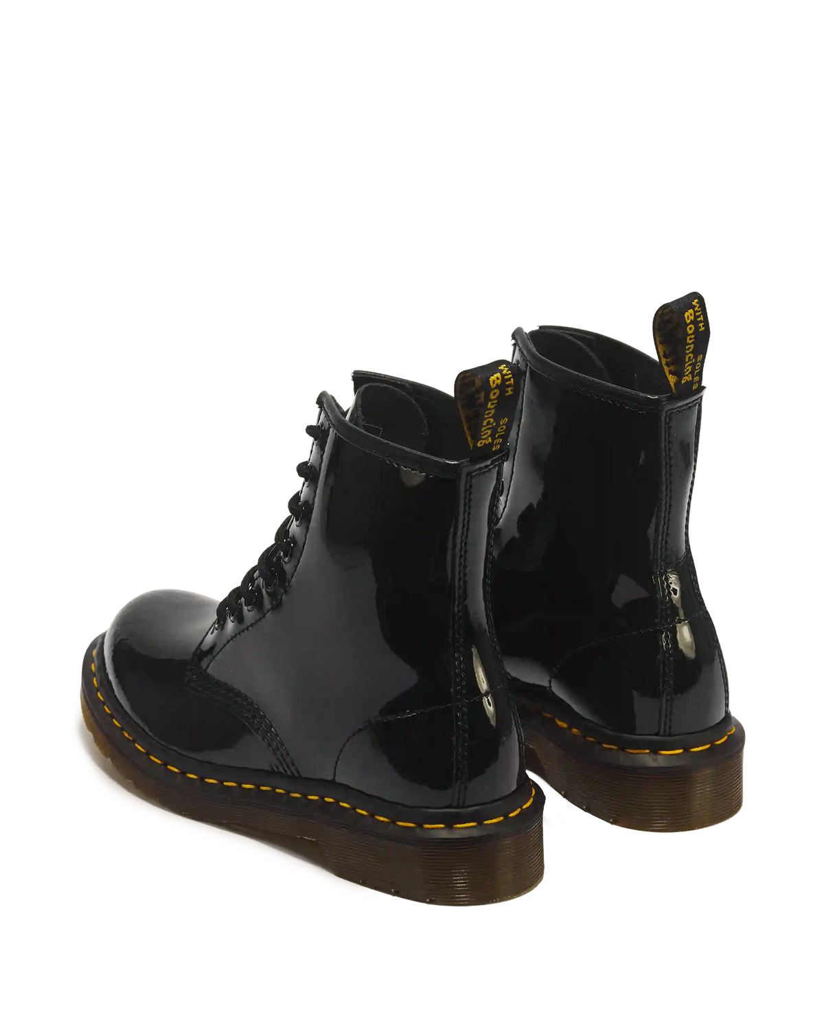 1460 Women's Patent Leather Lace Up Boots