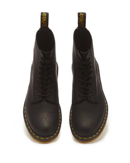 1460 Greasy Leather Lace Up Boots