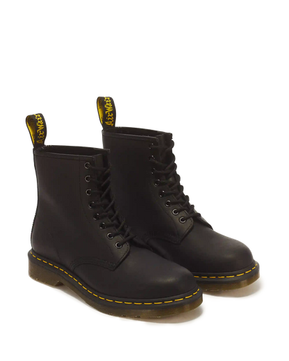 1460 Greasy Leather Lace Up Boots