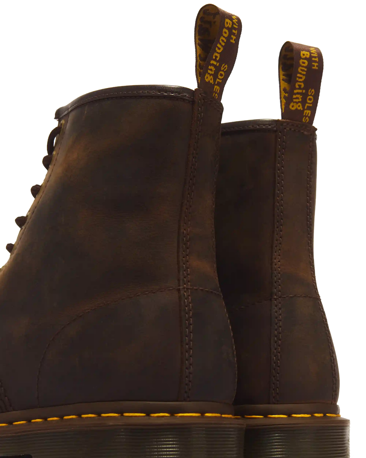 1460 Crazy Horse Leather Lace Up Boots