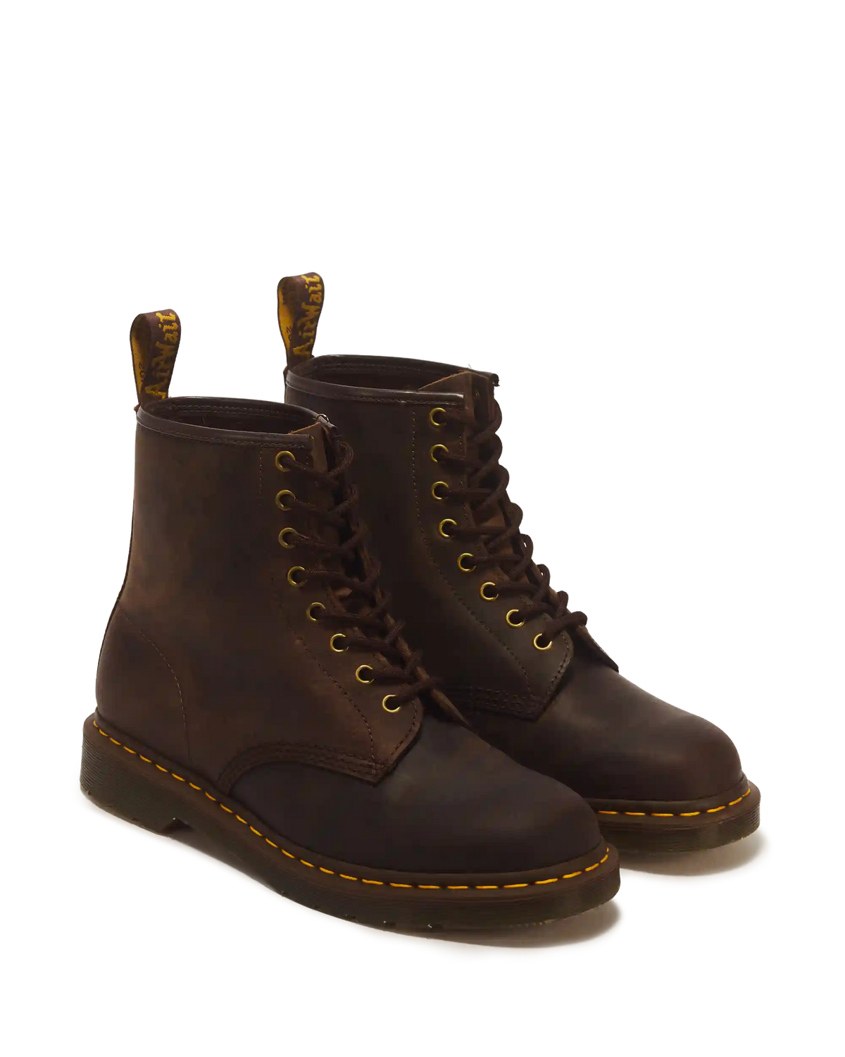 1460 Crazy Horse Leather Lace Up Boots