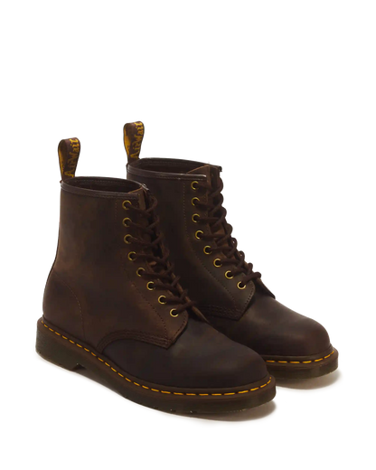 1460 Crazy Horse Leather Lace Up Boots