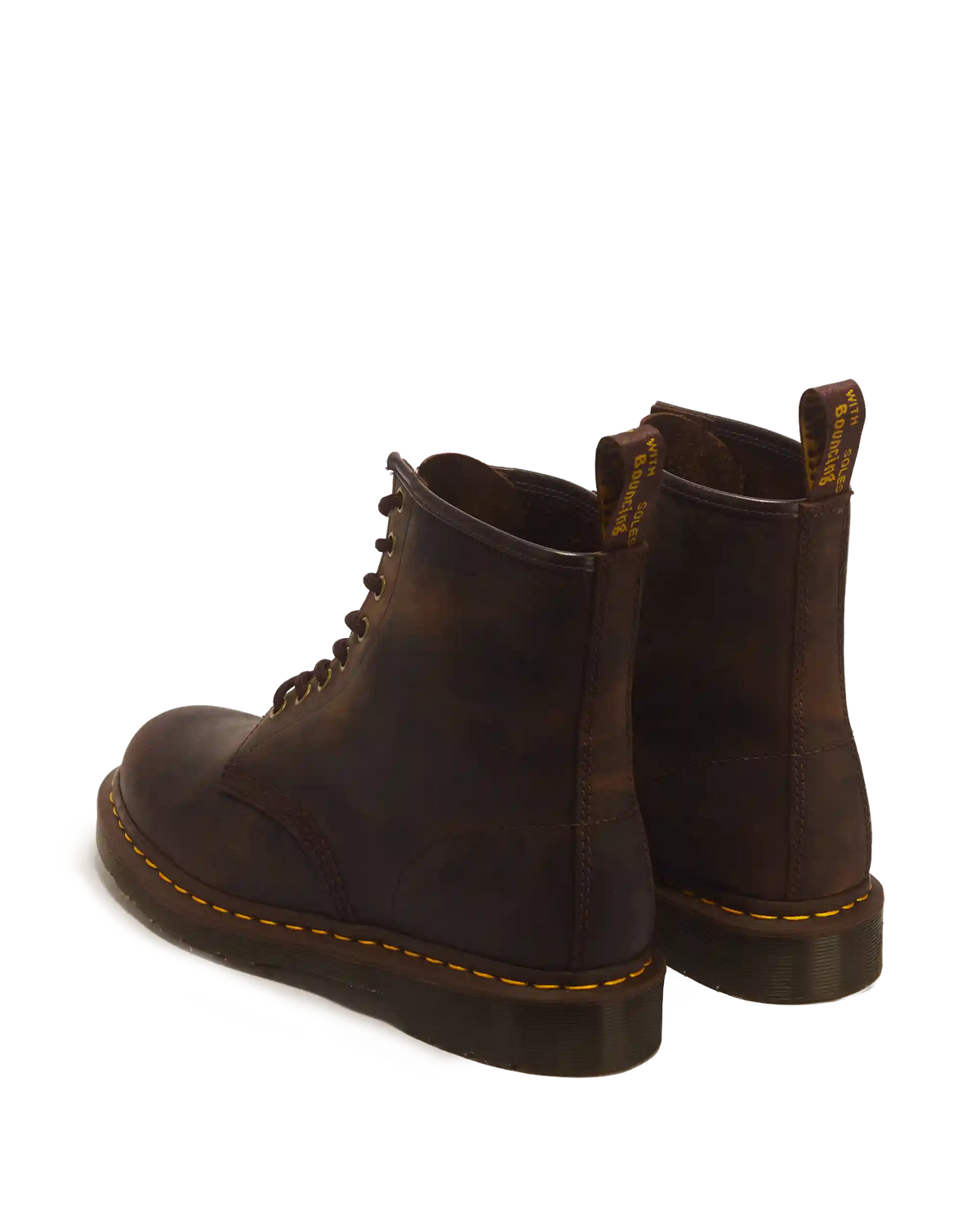 1460 Crazy Horse Leather Lace Up Boots