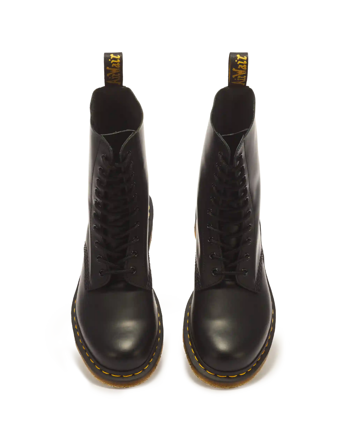 1490 Smooth Leather Mid Calf Boots