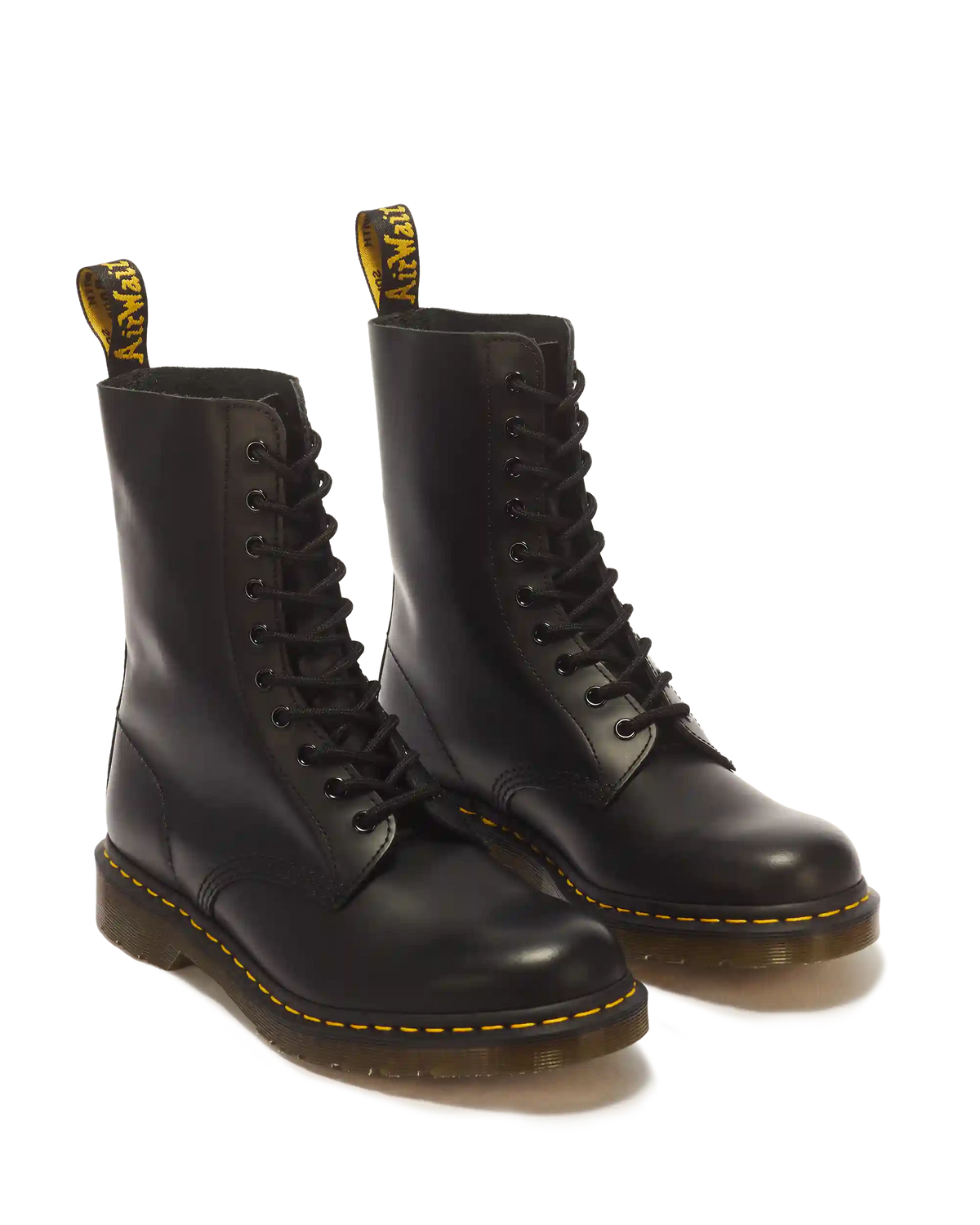 1490 Smooth Leather Mid Calf Boots