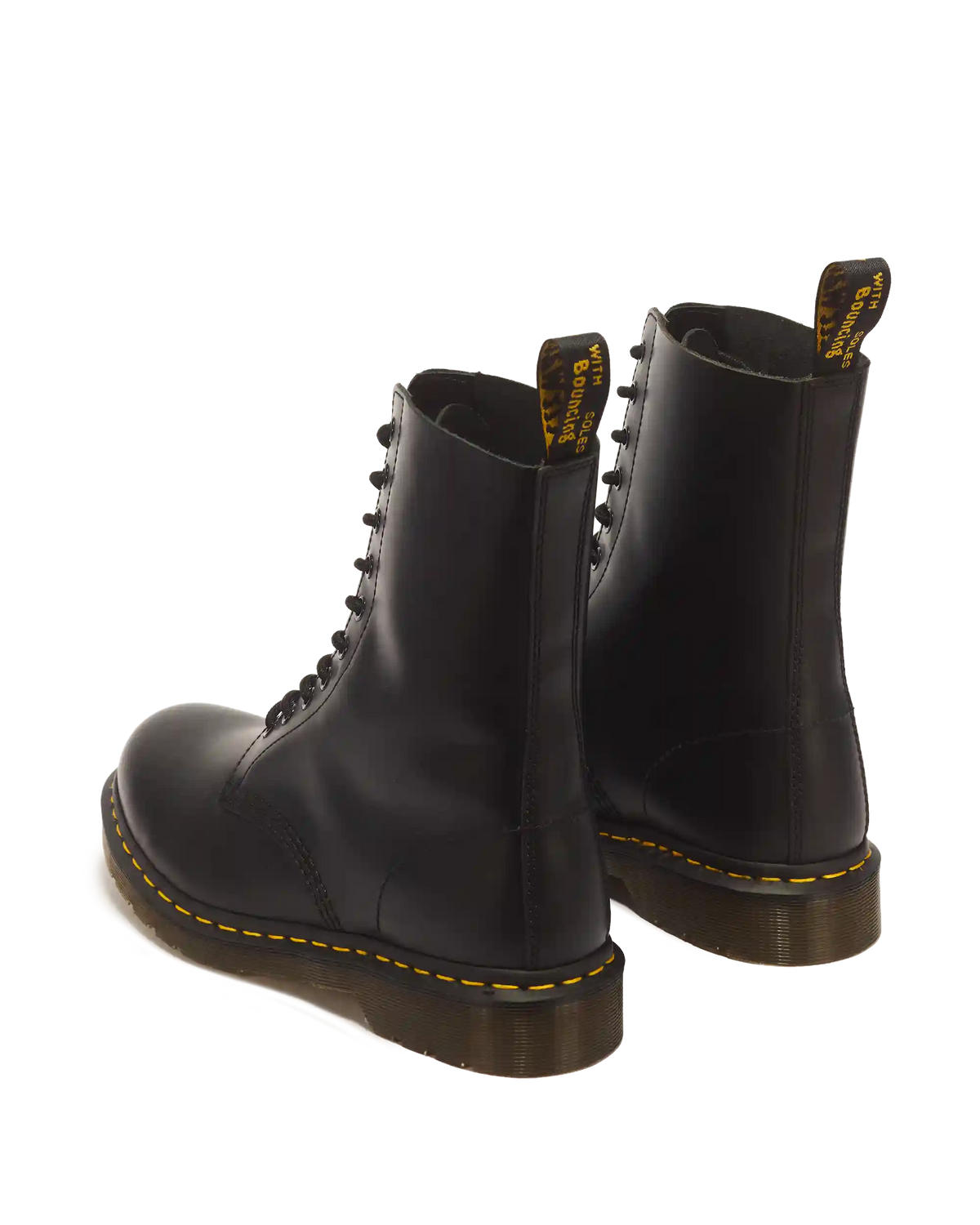 1490 Smooth Leather Mid Calf Boots