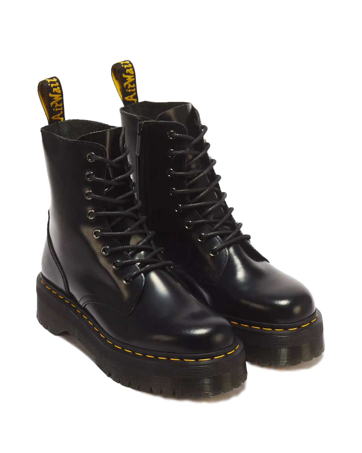 Jadon Boot Smooth Leather Platforms