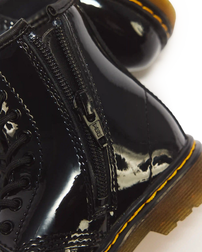 Toddler 1460 Patent Leather Lace Up Boots