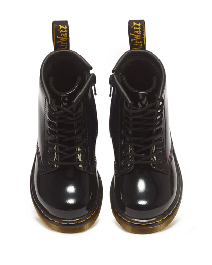 Toddler 1460 Patent Leather Lace Up Boots