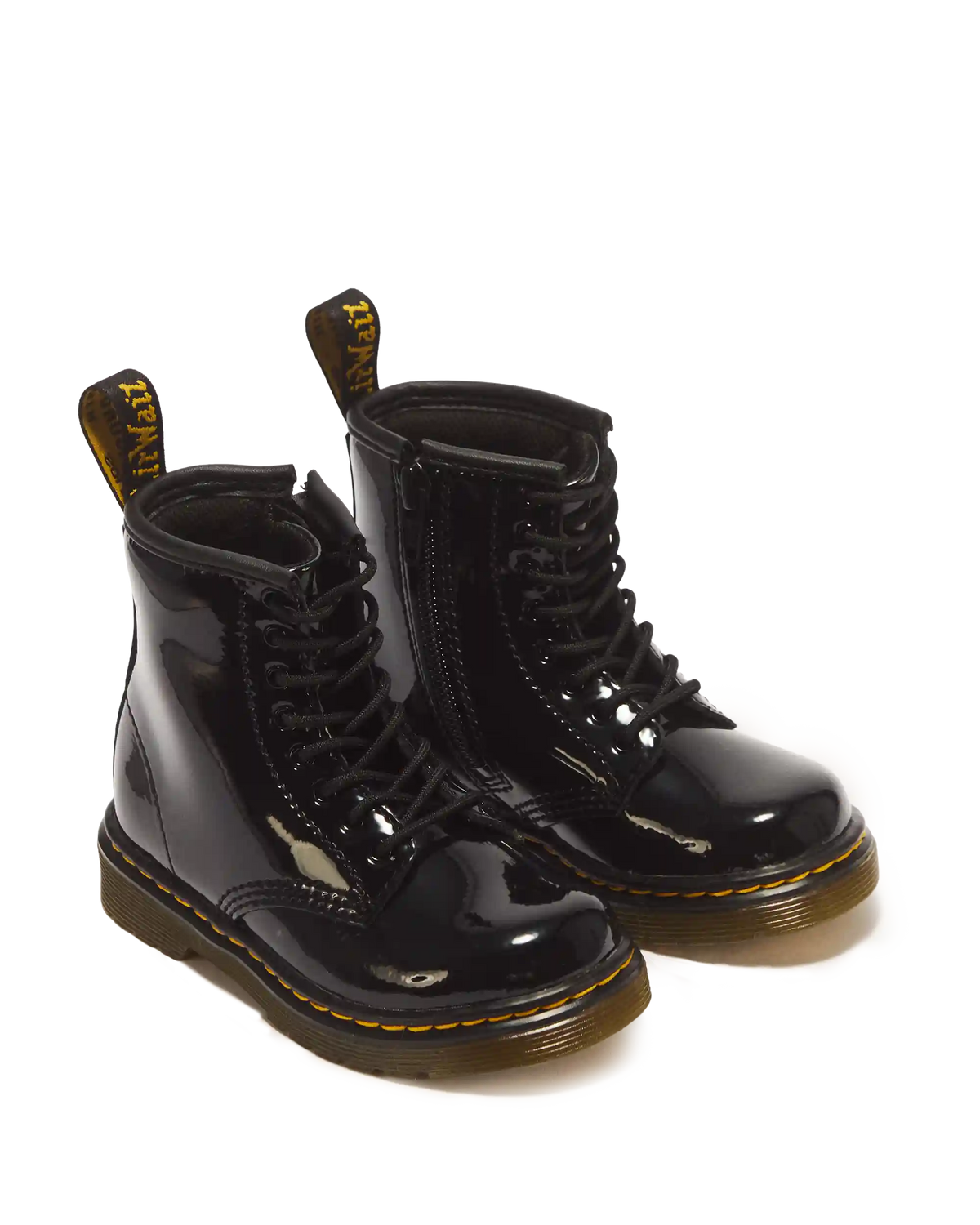 Toddler 1460 Patent Leather Lace Up Boots
