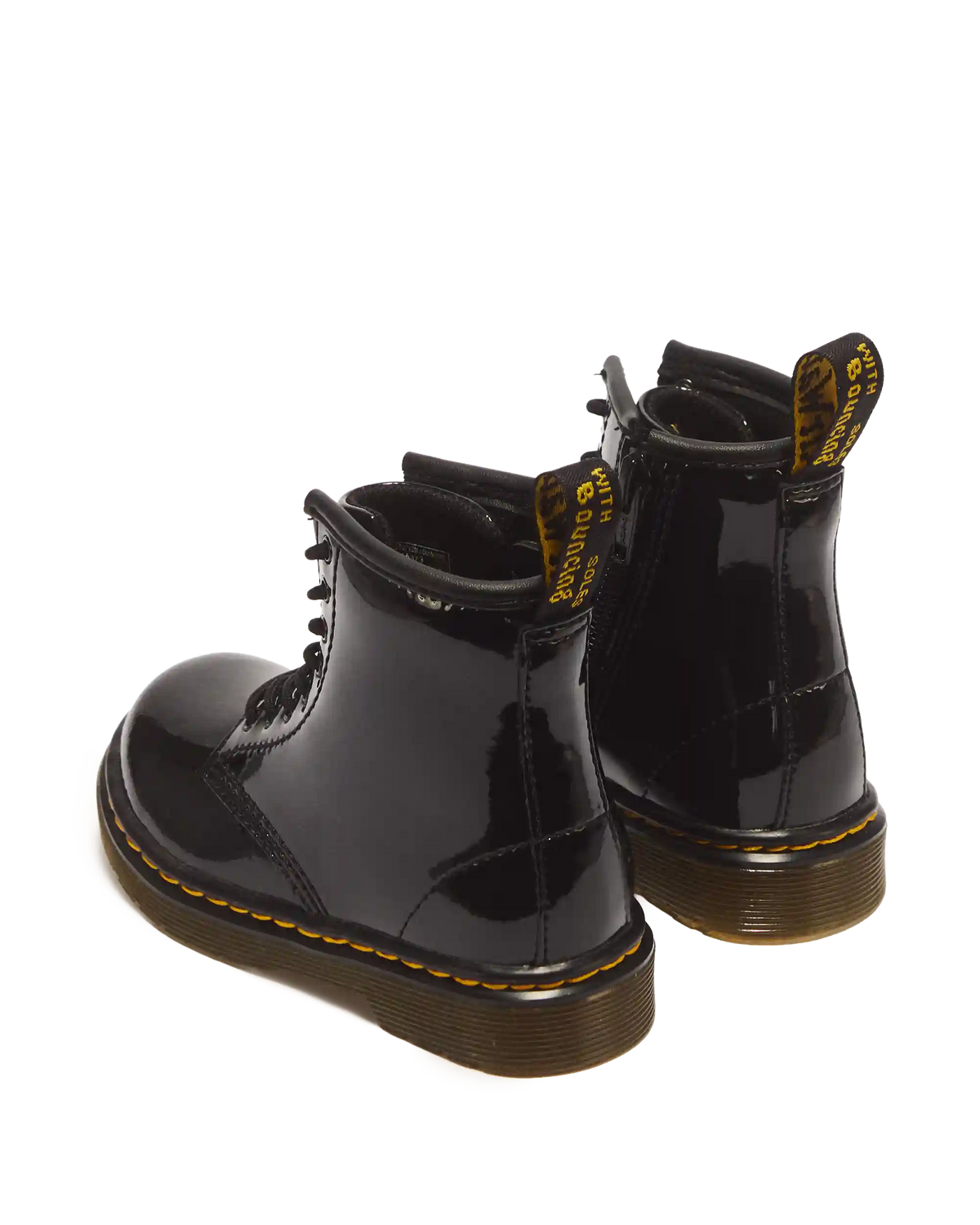 Toddler 1460 Patent Leather Lace Up Boots