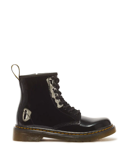 Junior 1460 Patent Leather Lace Up Boots