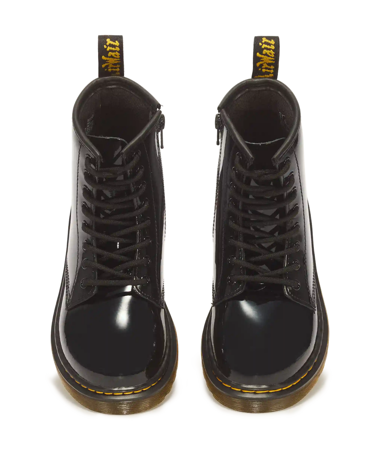 Junior 1460 Patent Leather Lace Up Boots