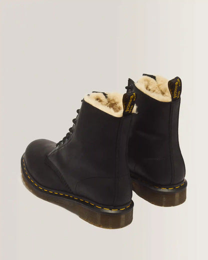 1460 Women's Faux Fur Lined Lace Up Boots