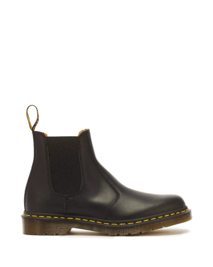 2976 Yellow Stitch Smooth Leather Chelsea Boots