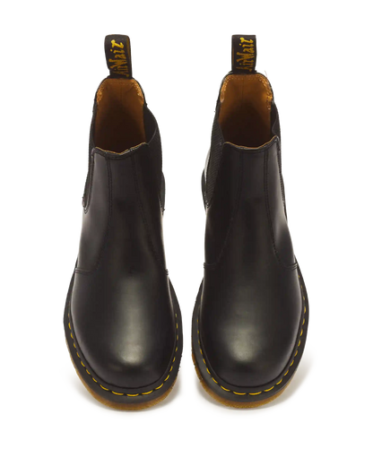 2976 Yellow Stitch Smooth Leather Chelsea Boots