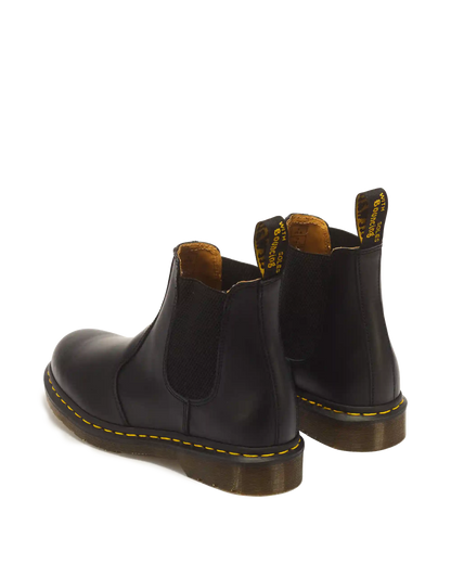 2976 Yellow Stitch Smooth Leather Chelsea Boots