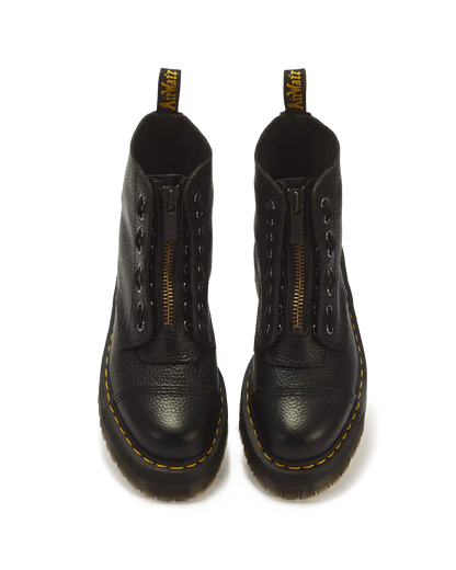 Sinclair Milled Nappa Leather Platform Boots
