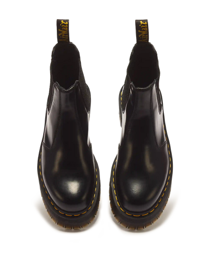 2976 Smooth Leather Platform Chelsea Boots