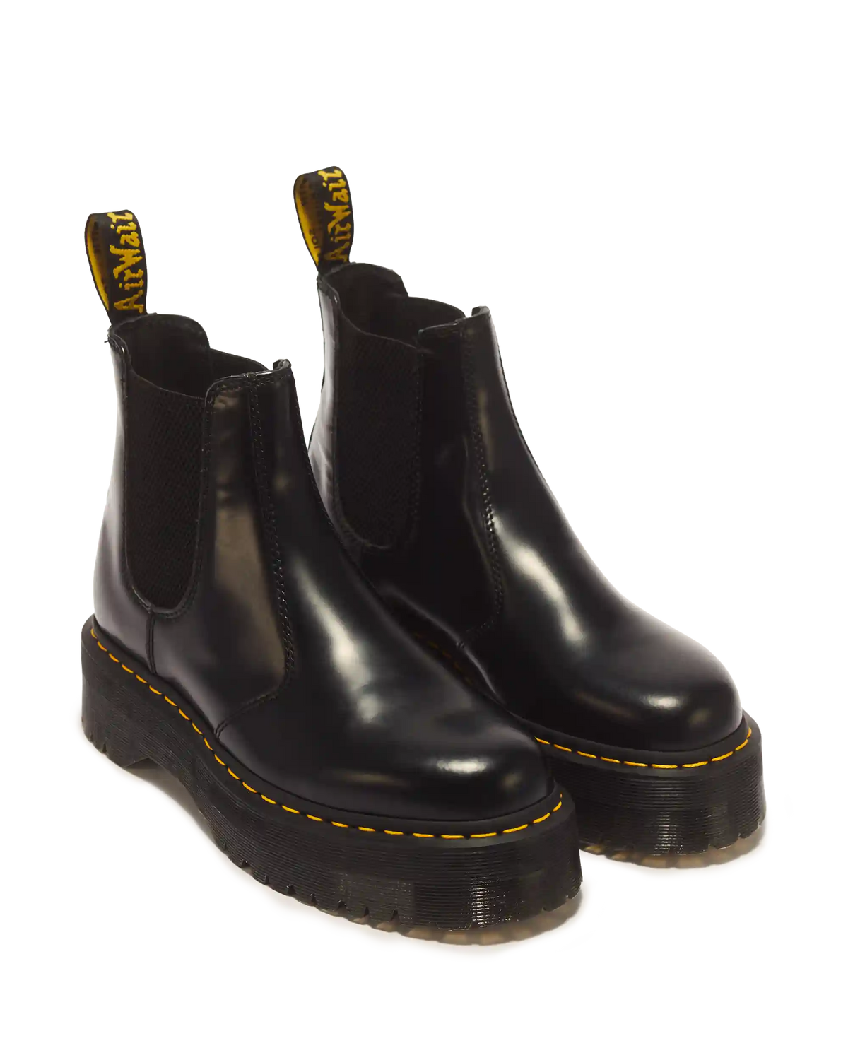 2976 Smooth Leather Platform Chelsea Boots