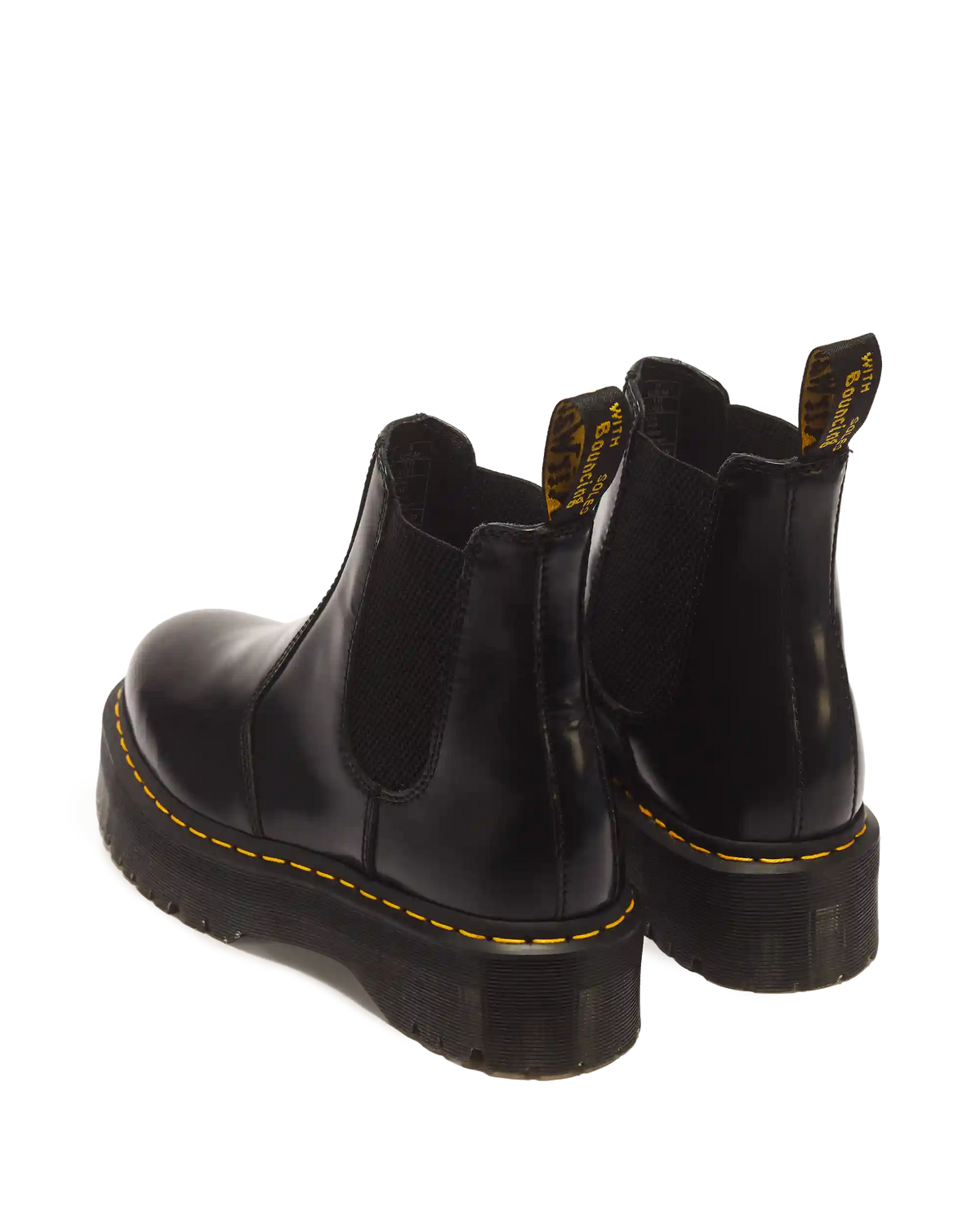 2976 Smooth Leather Platform Chelsea Boots