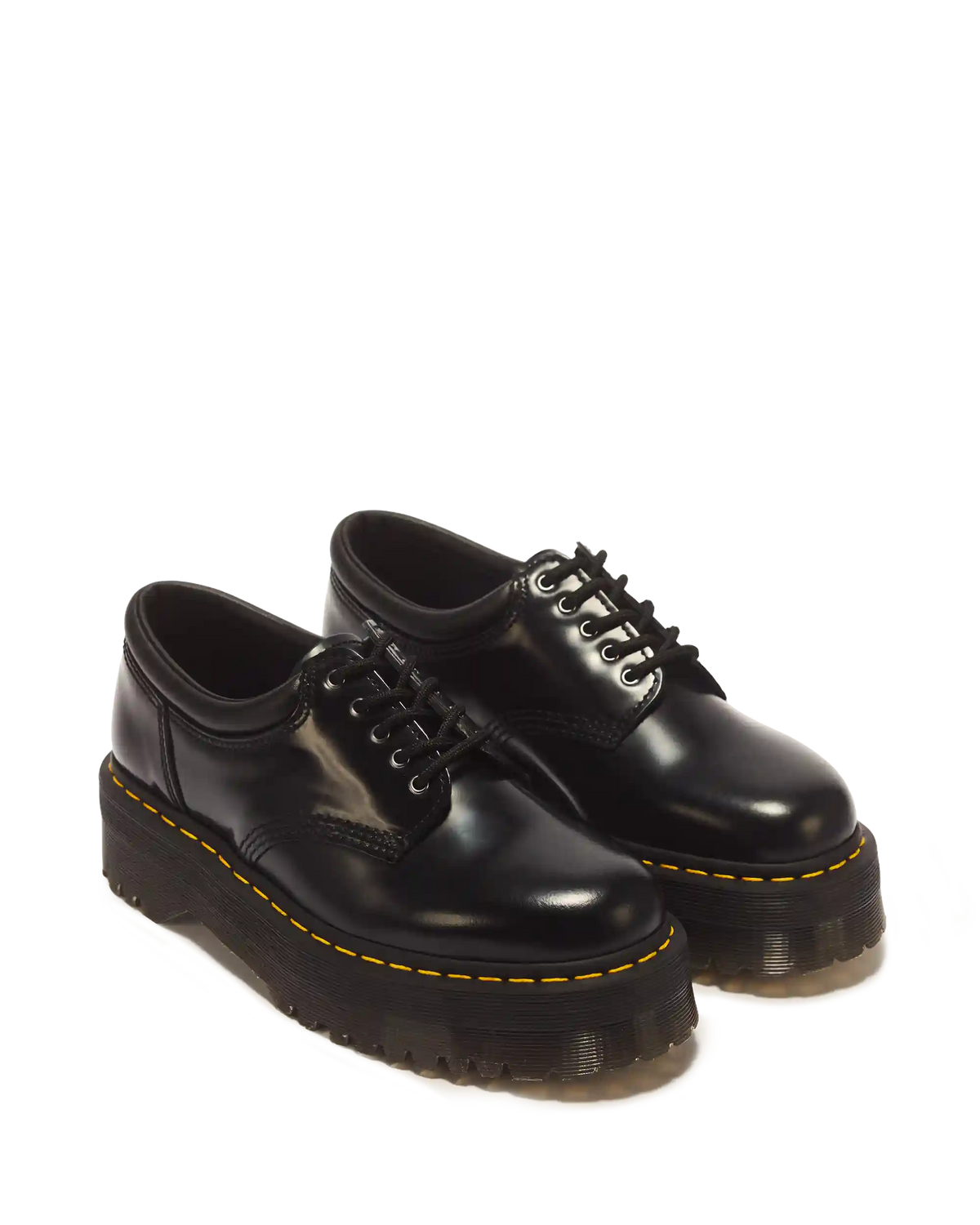 8053 Leather Platform Casual Shoes
