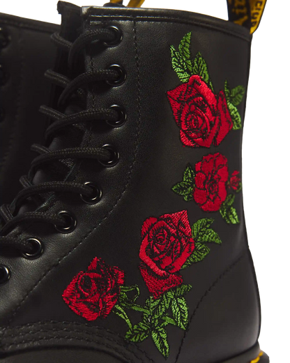 1460 Vonda Floral Leather Lace Up Boots