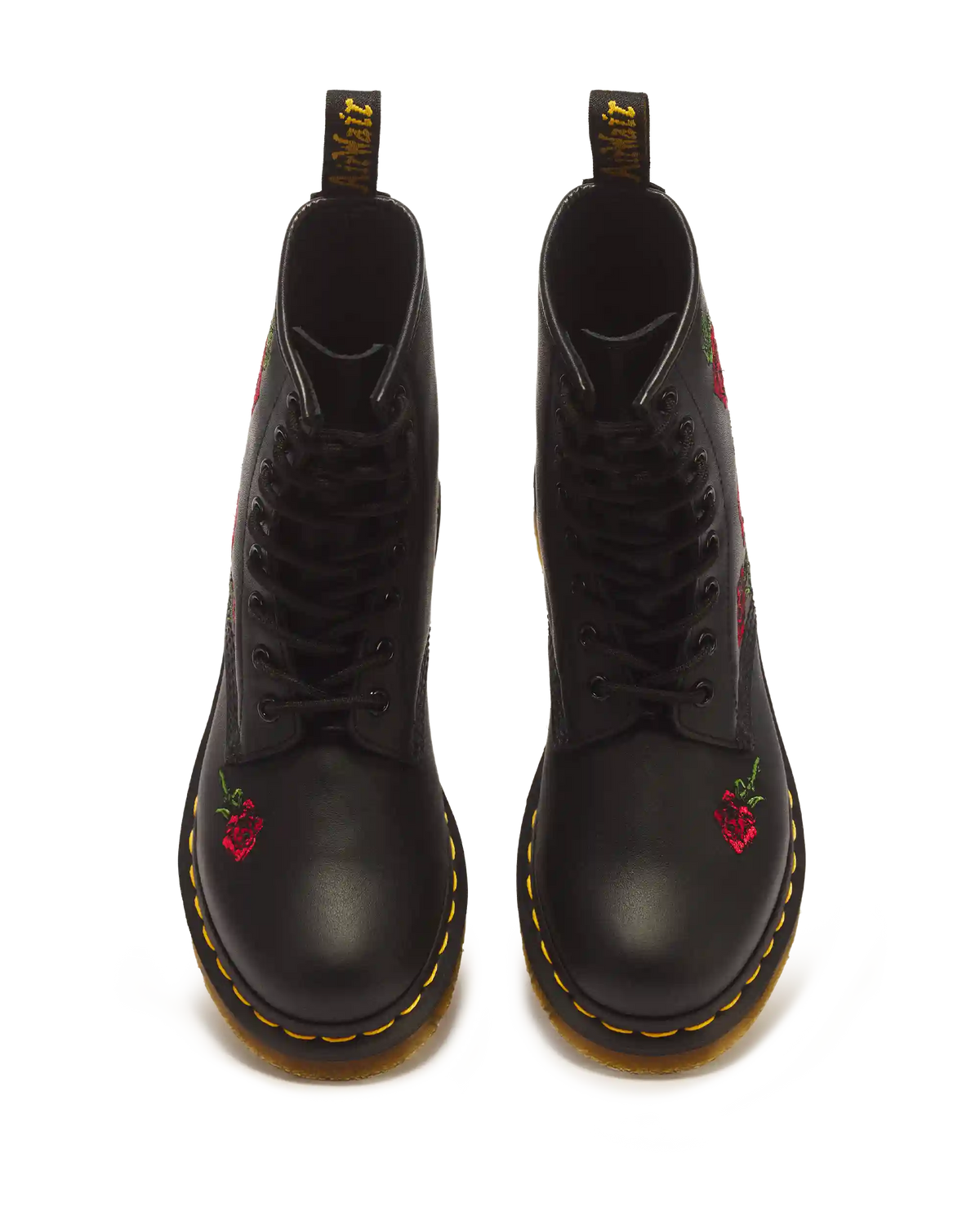 1460 Vonda Floral Leather Lace Up Boots