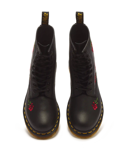 1460 Vonda Floral Leather Lace Up Boots