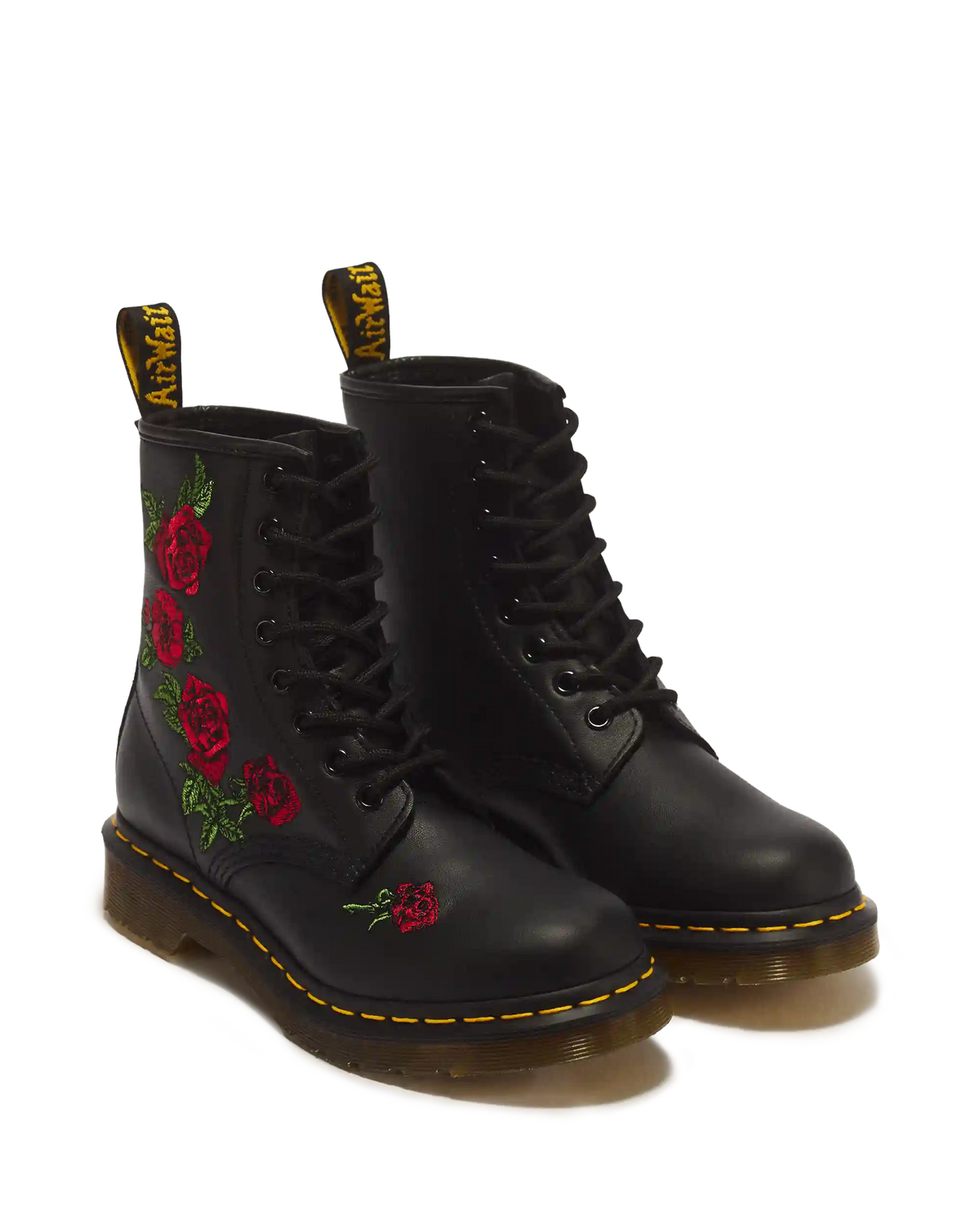 1460 Vonda Floral Leather Lace Up Boots