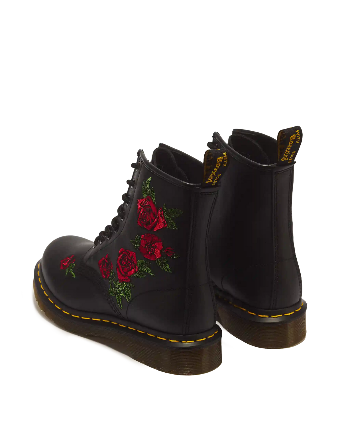 1460 Vonda Floral Leather Lace Up Boots