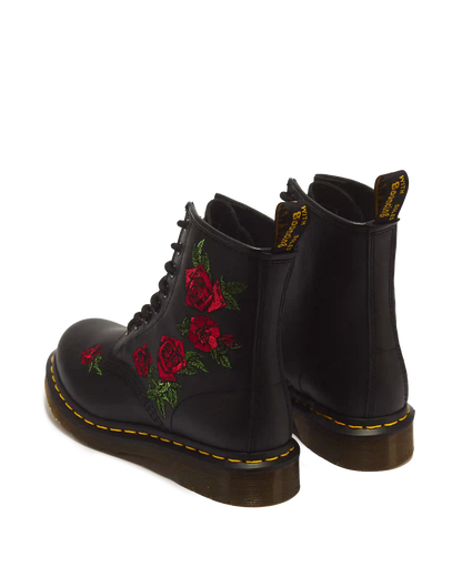 1460 Vonda Floral Leather Lace Up Boots
