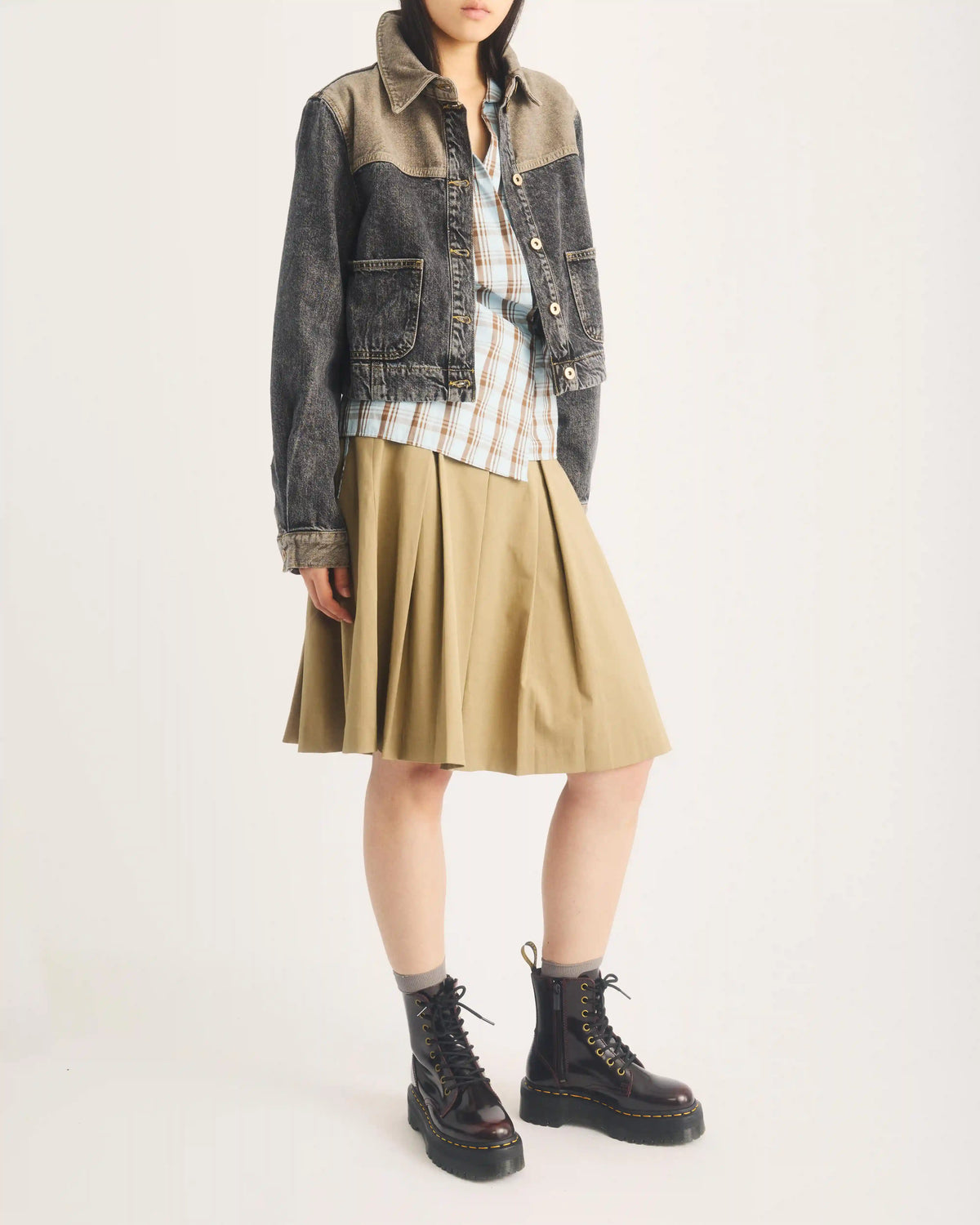 Jadon Arcadia Leather Platform Boots
