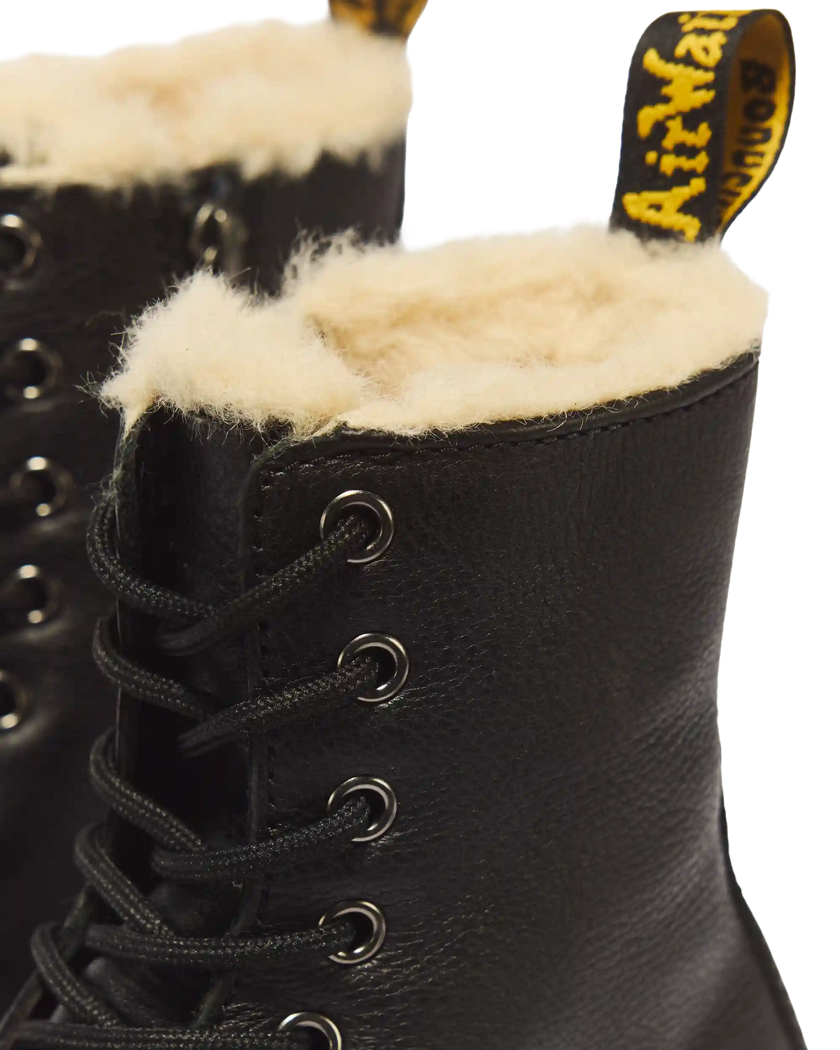 Jadon Boot Leather Faux Fur Lined Platforms