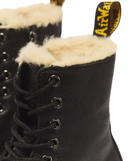 Jadon Boot Leather Faux Fur Lined Platforms