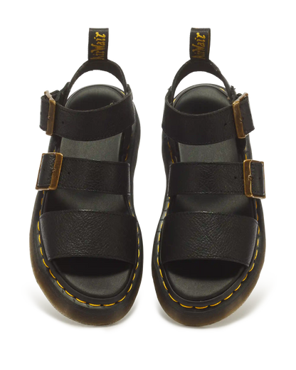Gryphon Pisa Leather Platform Sandals