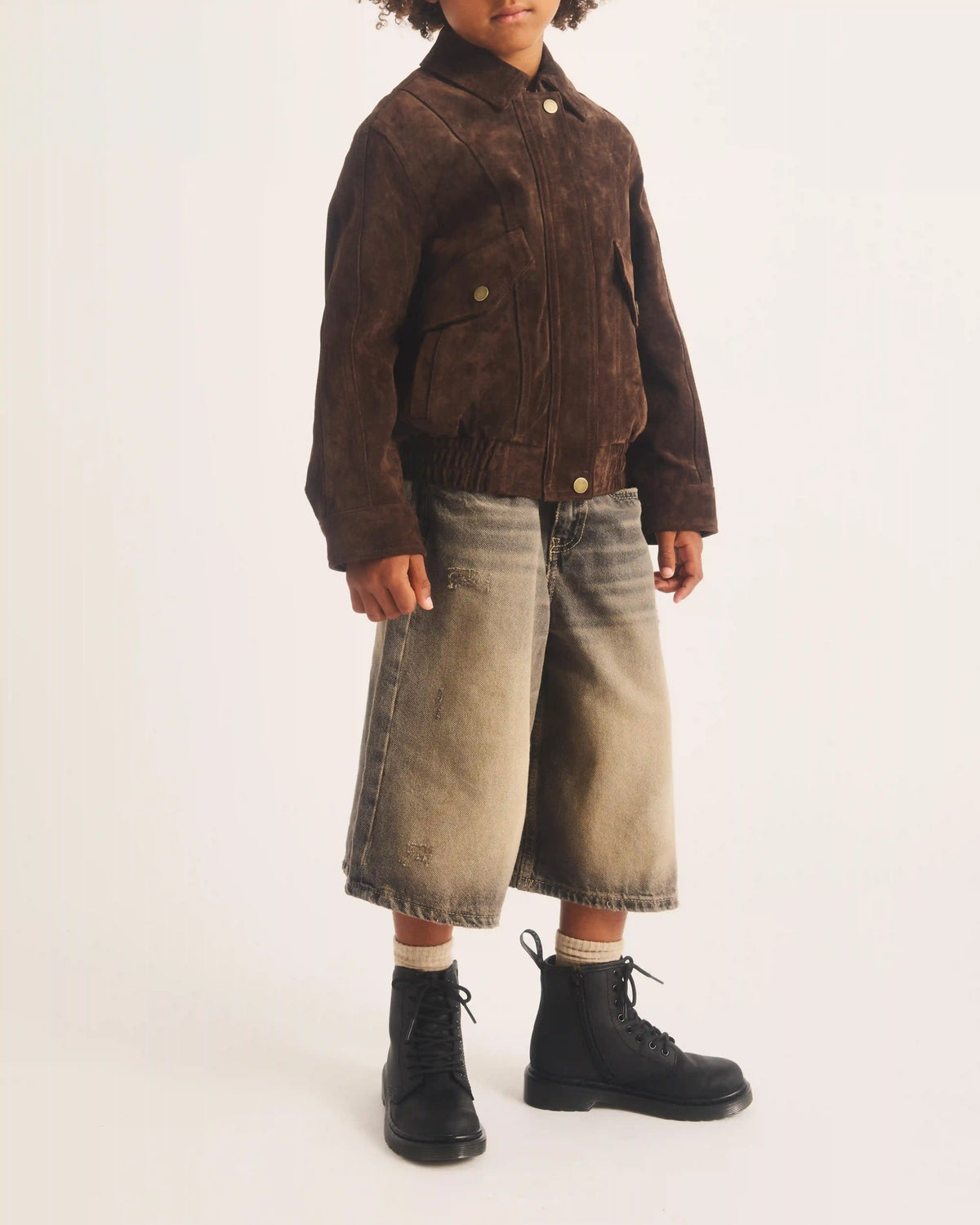 Junior 1460 Faux Fur Lined Boots