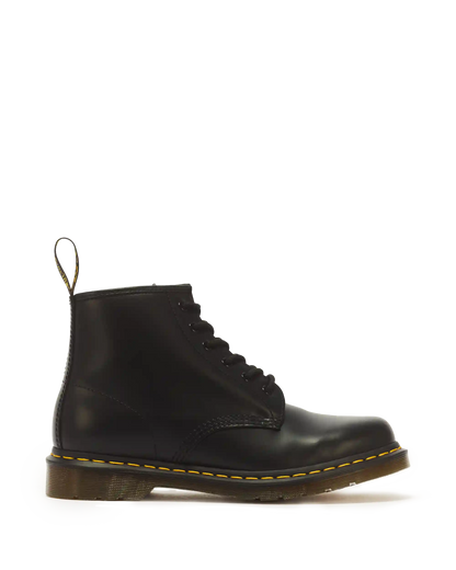 101 Yellow Stitch Smooth Leather Ankle Boots