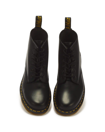 101 Yellow Stitch Smooth Leather Ankle Boots
