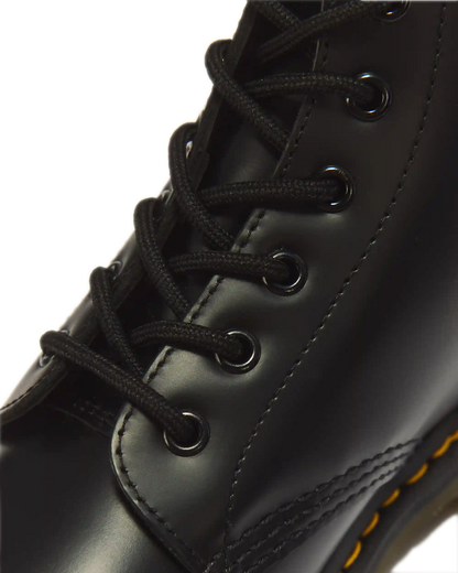101 Yellow Stitch Smooth Leather Ankle Boots