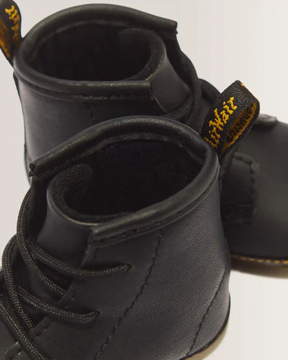 Newborn 1460 Auburn Leather Booties