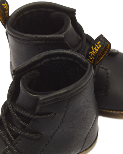 Newborn 1460 Auburn Leather Booties