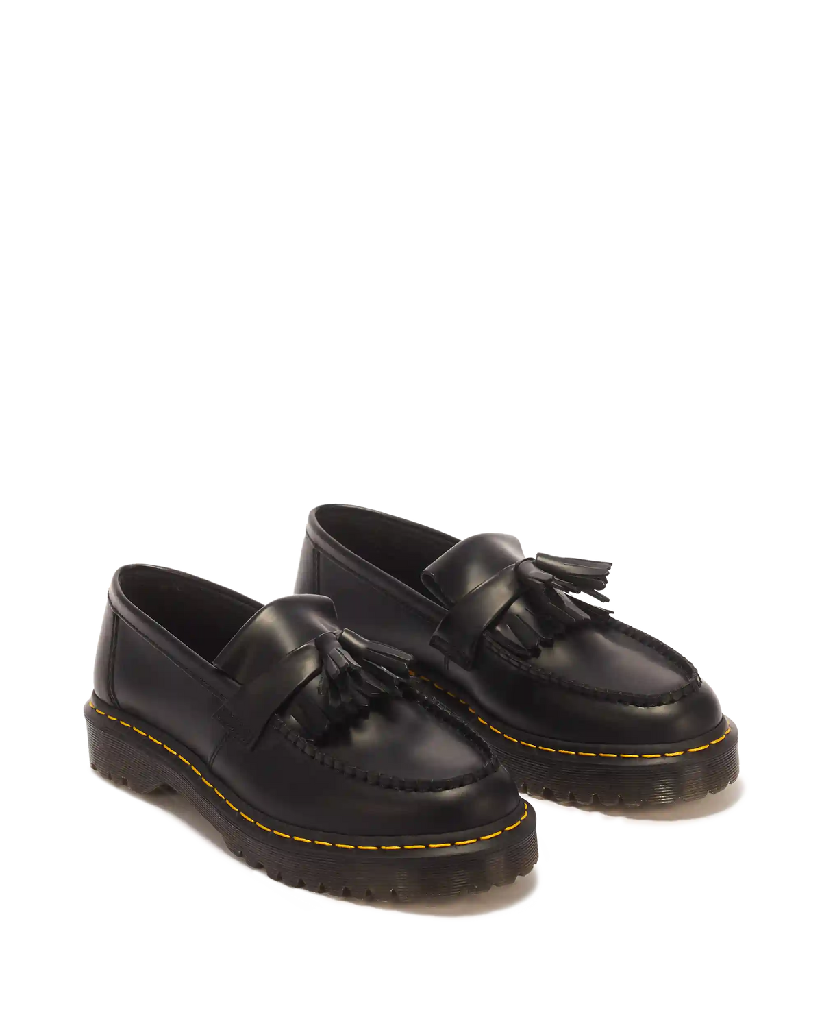 Adrian Bex Smooth Leather Tassel Loafers