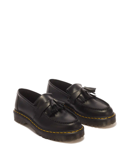 Adrian Bex Smooth Leather Tassel Loafers
