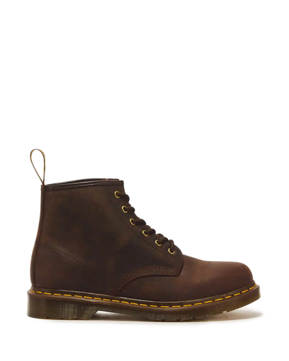 101 Crazy Horse Leather Ankle Boots