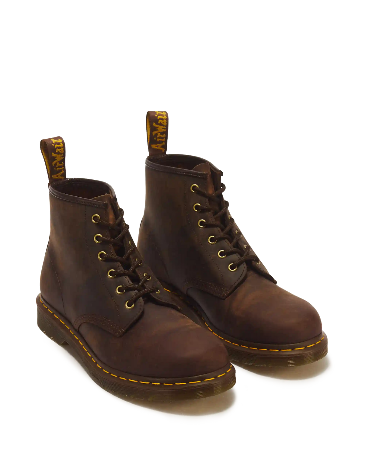 101 Crazy Horse Leather Ankle Boots